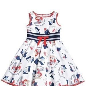 MonnaLisa Bugs Bunny Cotton Dress